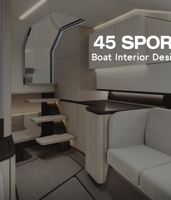 45 Sport - Boat interior design