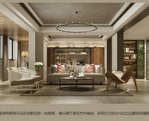 《森系于光》——马可波罗瓷砖呈现的自然风格办公会所