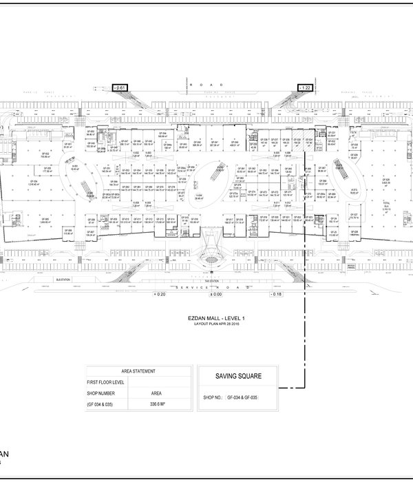 SAVING SQUARE ARCHITECTURAL DRAWING (DC1)