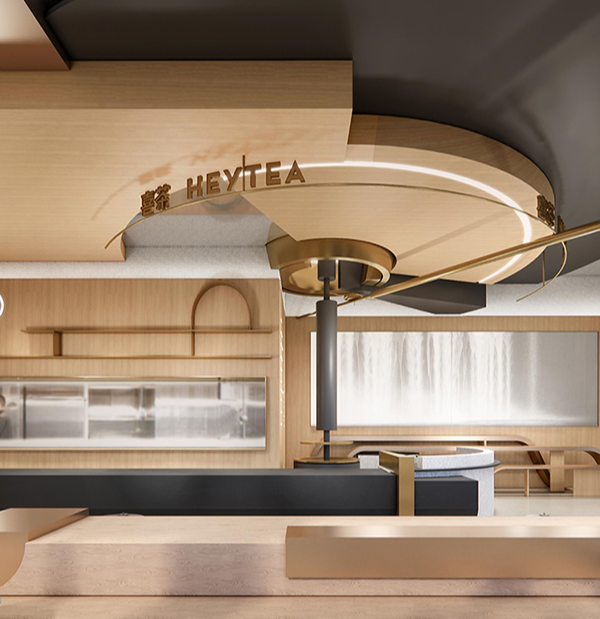 黑胶时代·茶饮店全案设计X 超前设计CHS ARCHITECTURE