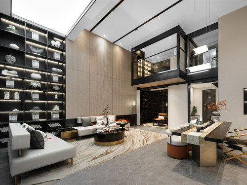 成都春和天骄叠拼样板间