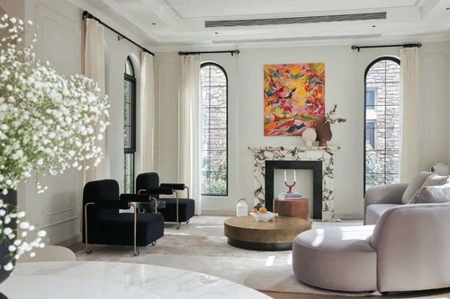 350㎡风格璟院、轻法式的自由与浪漫/吴双及张瑜